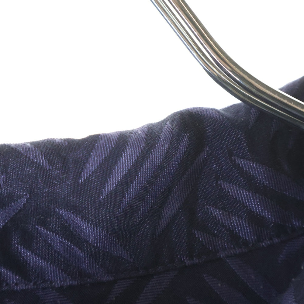 TIGHTBOOTH(タイトブース) CHECKER PLATE HALF ZIP SHIRT チェッカー プレート ハーフジップ 半袖シャツ パープル