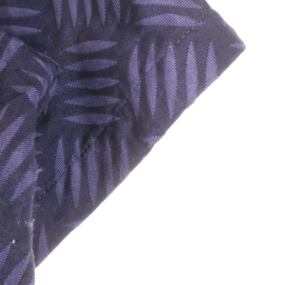 TIGHTBOOTH(タイトブース) CHECKER PLATE HALF ZIP SHIRT チェッカー プレート ハーフジップ 半袖シャツ パープル