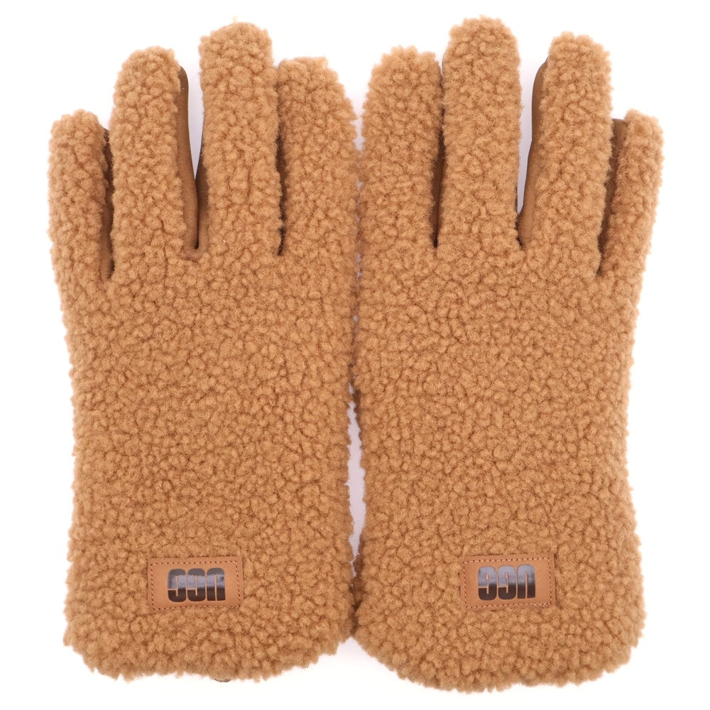 UGG(アグ) UGGfluff Glove UGGフラッフグローブ 手袋 ブラウン