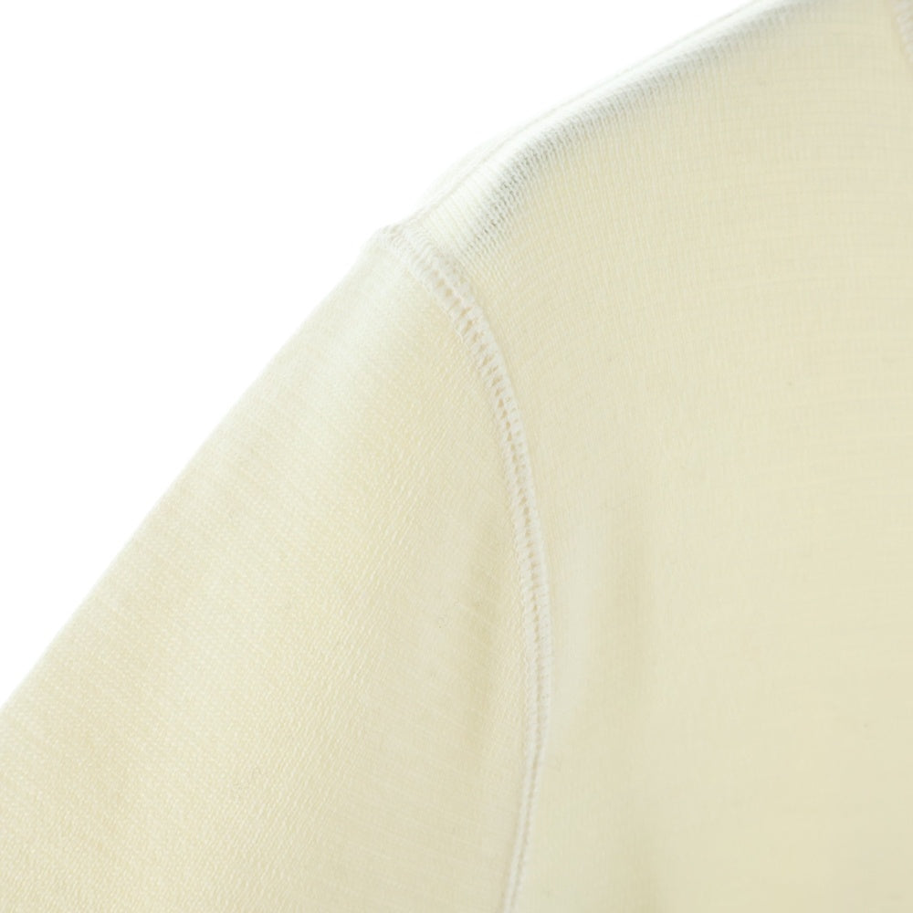 FENDI(フェンディ) 20SS ズッカ柄メッシュポケット クルーネックニット セーター ベージュ レディース FAE536 AAXS