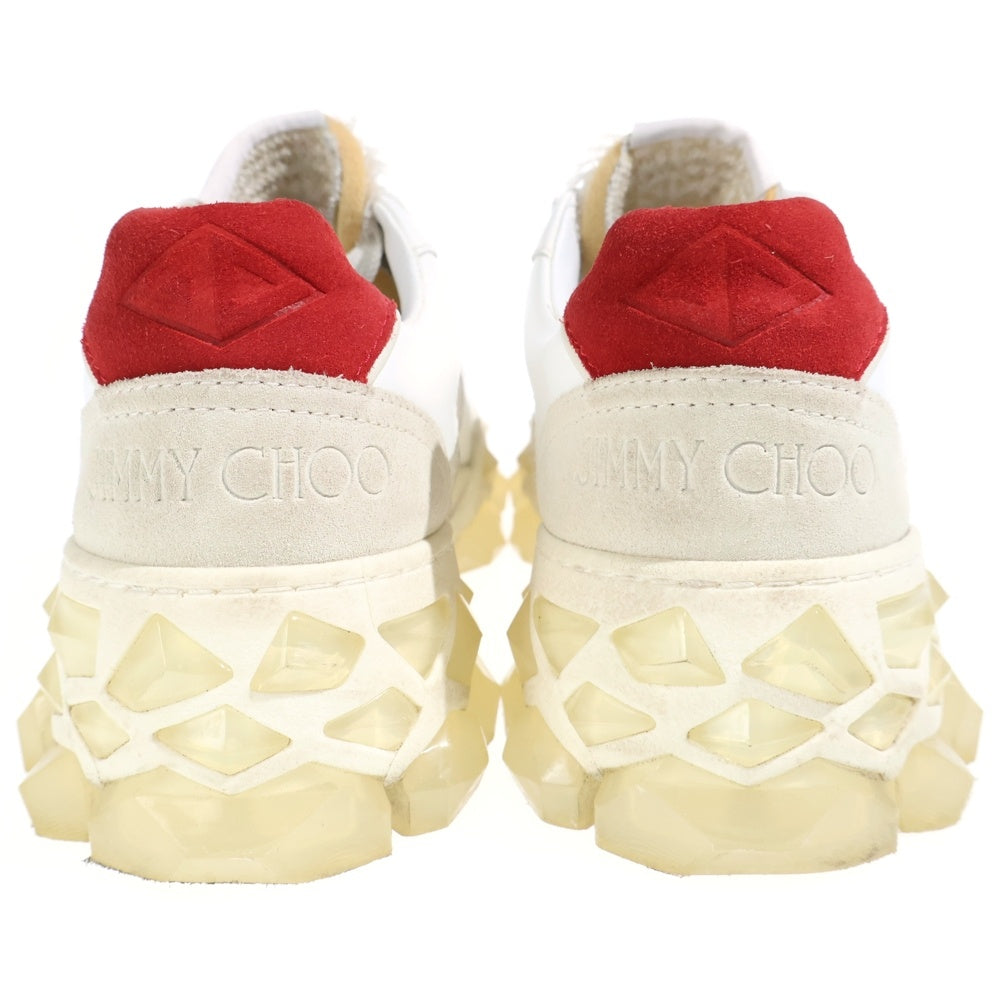 JIMMY CHOO(ジミーチュウ) DIAMOND X TRAINER/F ダイアモンド X トレーナー ローカットスニーカー ホワイト レディース FHF 204