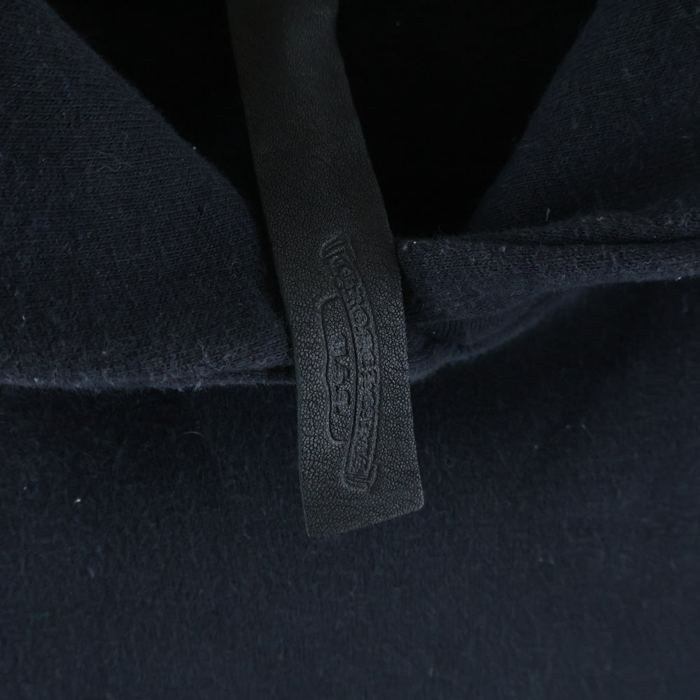 CHROME HEARTS(クロムハーツ) Y NOT クロスボールボタン セメタリークロスパッチ プルオーバーパーカー フーディ ブラック