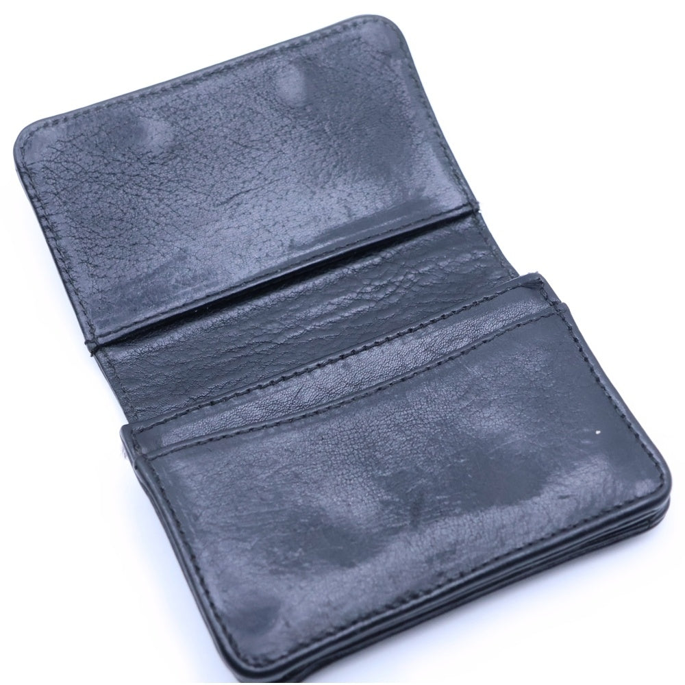 CHROME HEARTS(クロムハーツ) CRD CSE3PKTWDV1 アーチロゴプレート3ポケットレザーカードケース