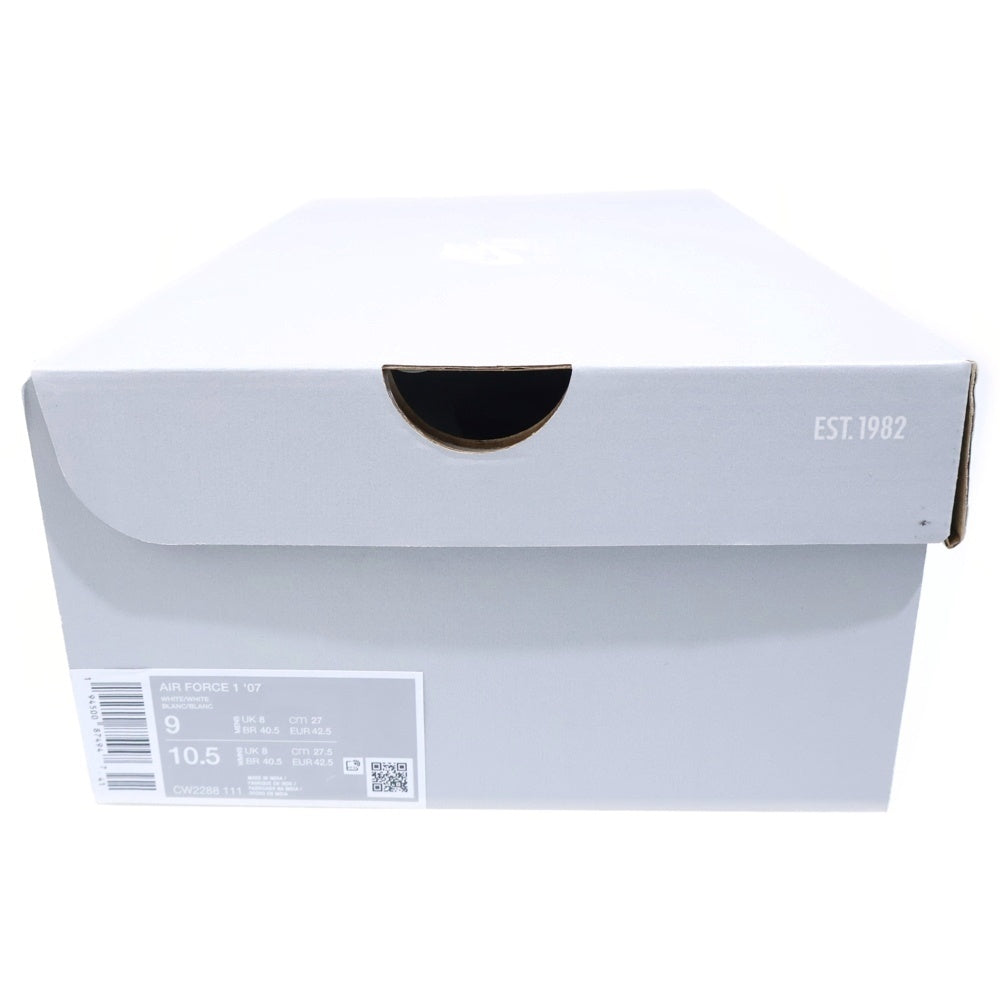 NIKE(ナイキ) AIR FORCE 1 LOW 07 エアフォース1 ローカットスニーカー ホワイト US9/27cm CW2288-111