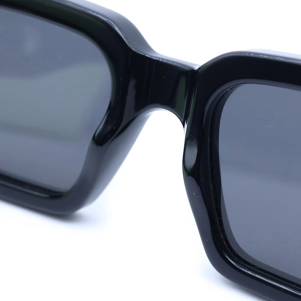 OFF-WHITE(オフホワイト) Virgil Rectangular Frame OW40014U ロゴフレームサングラス ブラック