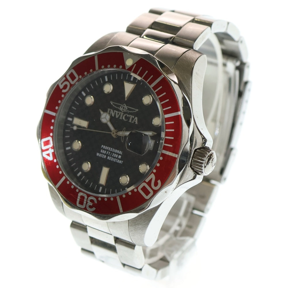 Invicta(インビクタ) Pro Diver Grand Diver 12565 プロダイバー グランドダイバー クォーツ 腕時計 レッド