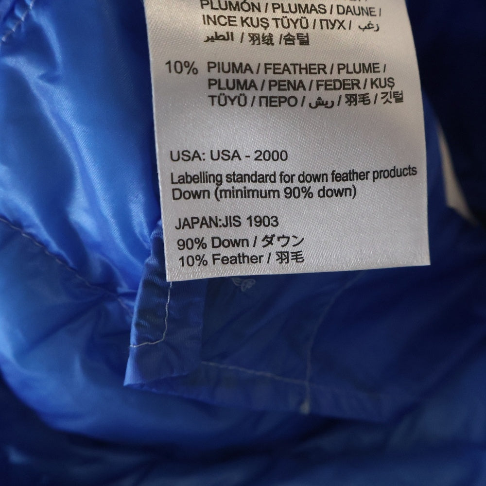 MONCLER(モンクレール) PATRICK GILET 510914336405 パトリック カモ柄ダウンベスト ブルー