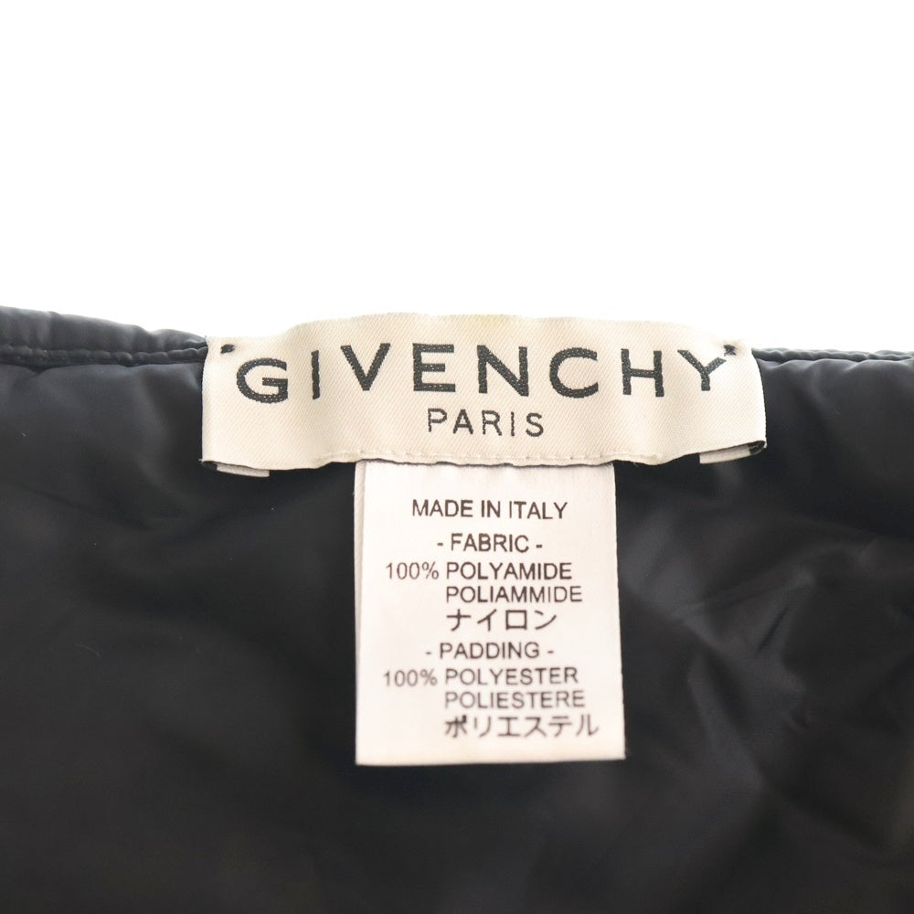 GIVENCHY(ジバンシィ) Dawn Muffler ロゴ ダウンマフラー ブラック