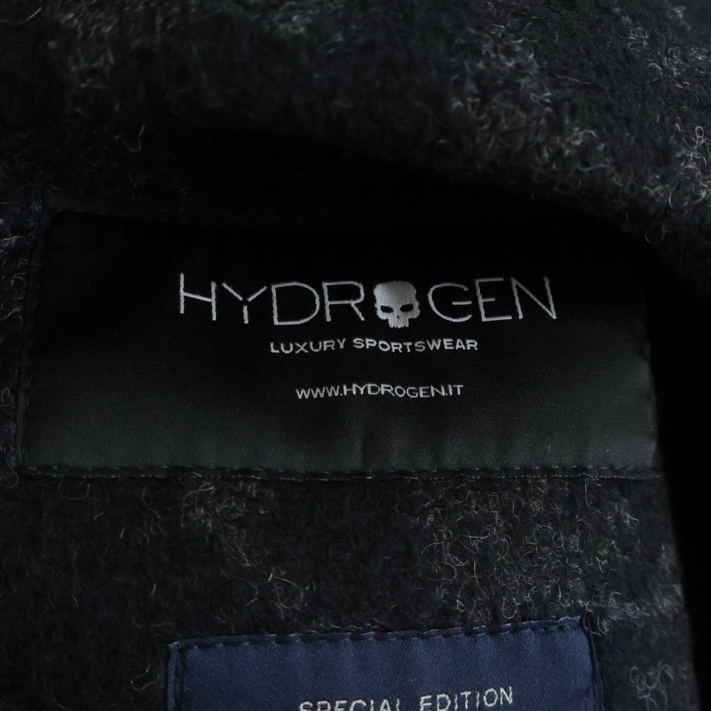 HYDROGEN(ハイドロゲン) Cuore di Panno 総柄 チェスター コート