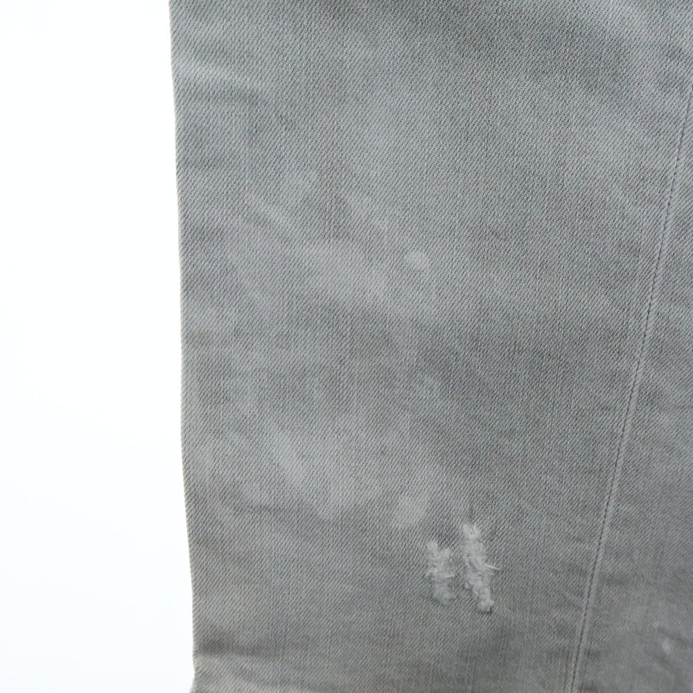 DSQUARED2(ディースクエアード) 18SS SEXY TWIST JEAN S71LB0413 セクシーツイストジーンズ ダメージ加工 デニムパンツ グレー