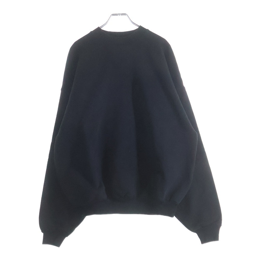 BALENCIAGA(バレンシアガ) 23SS バックプリント クルーネックスウェットトレーナー ブラック 724511 TNVL6