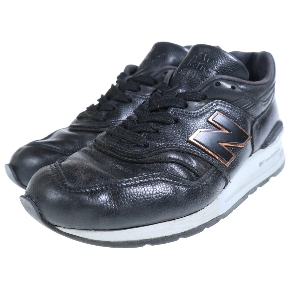 New Balance(ニューバランス) 997 HORWEEN M997PAF ホーウィン社製 オールレザー ローカットスニーカー ブラック レディース