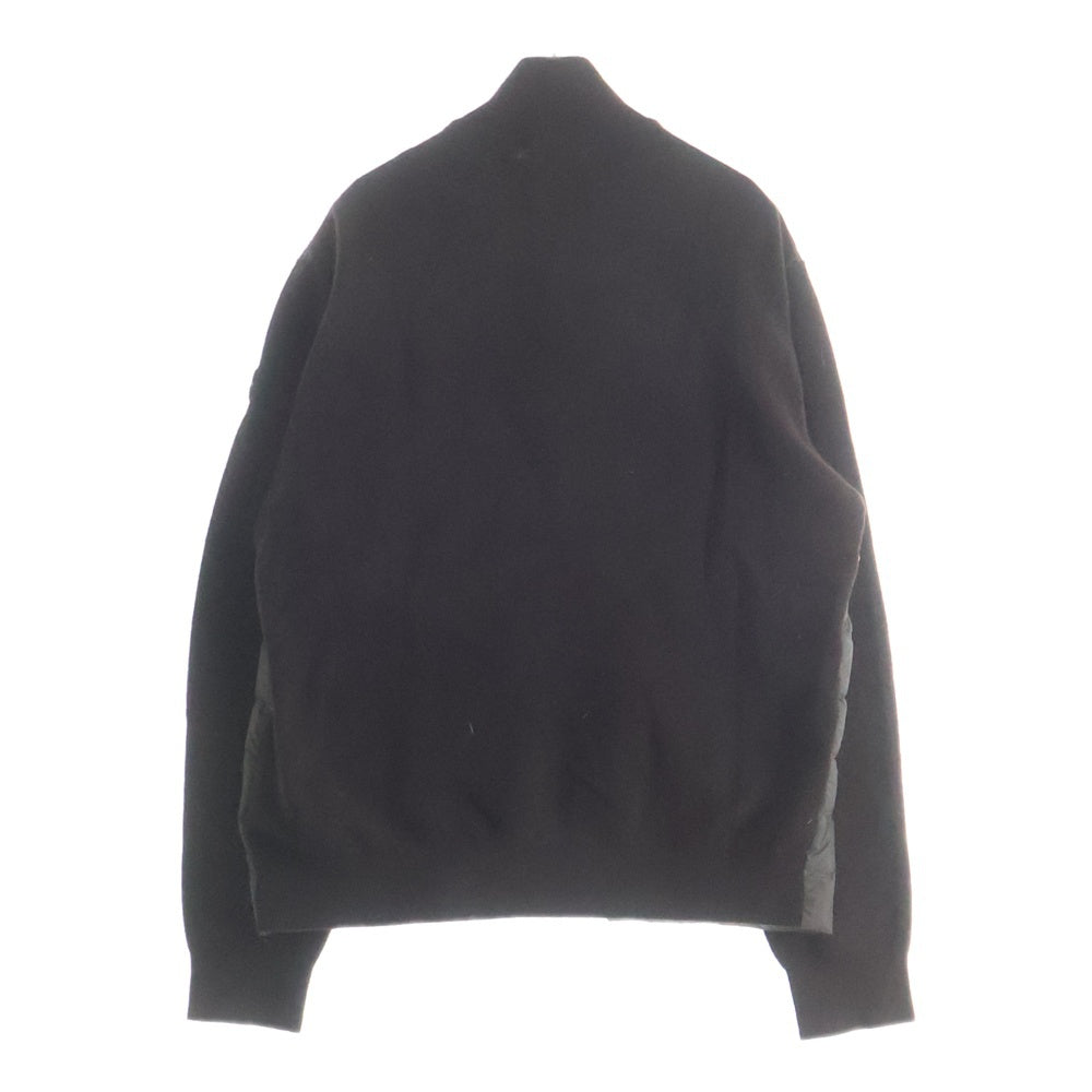 MONCLER(モンクレール) 25AW CARDIGAN TRICOT ダウン切替 ニットセーター カーディガン ブラウン K20919B00033 M4281