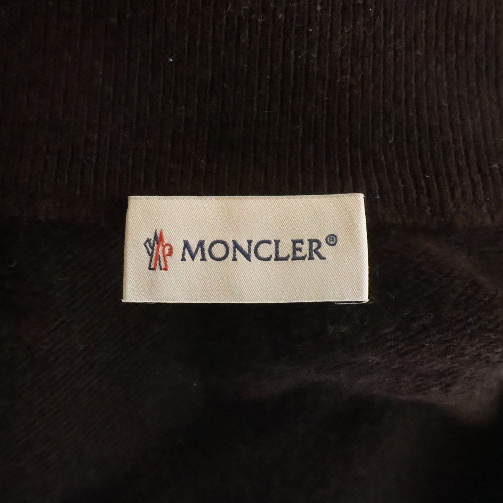 MONCLER(モンクレール) 25AW CARDIGAN TRICOT ダウン切替 ニットセーター カーディガン ブラウン K20919B00033 M4281