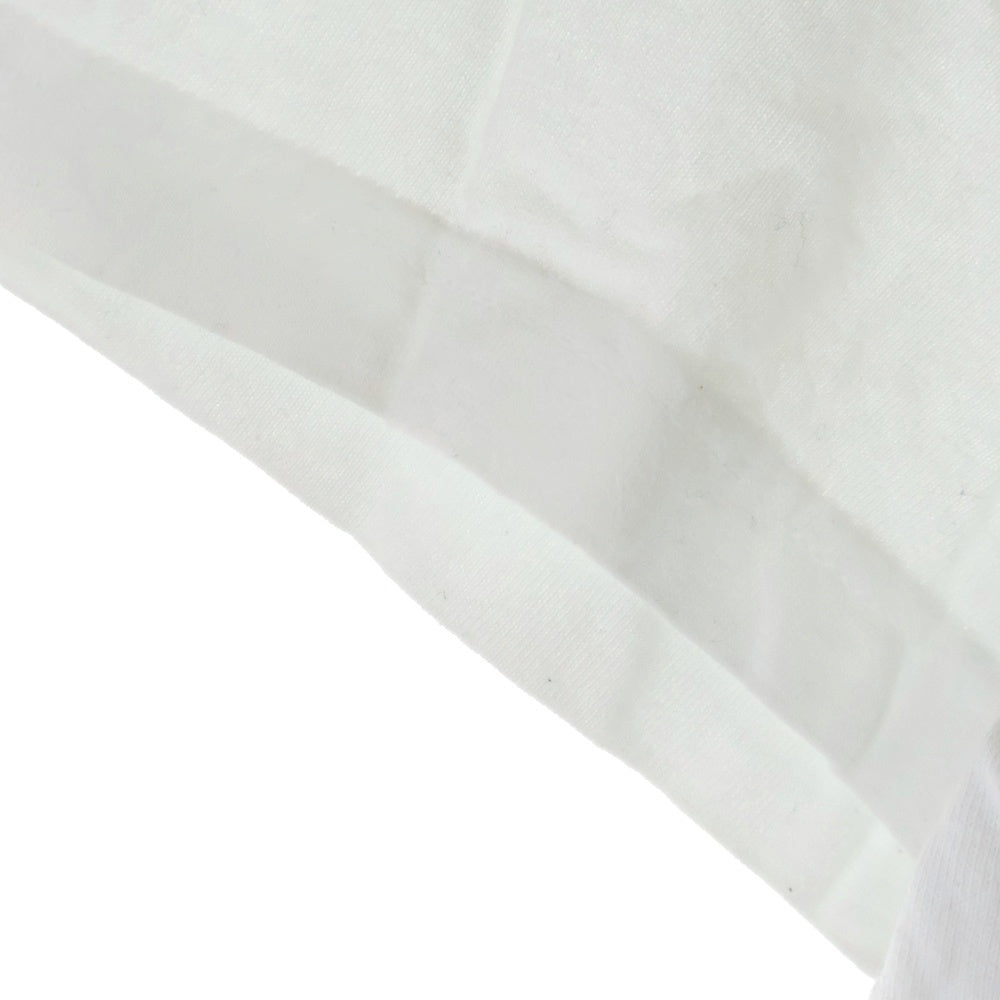 TENDERLOIN(テンダーロイン) 22SS 両面ロゴプリントクルーネック半袖Tシャツカットソー ホワイト