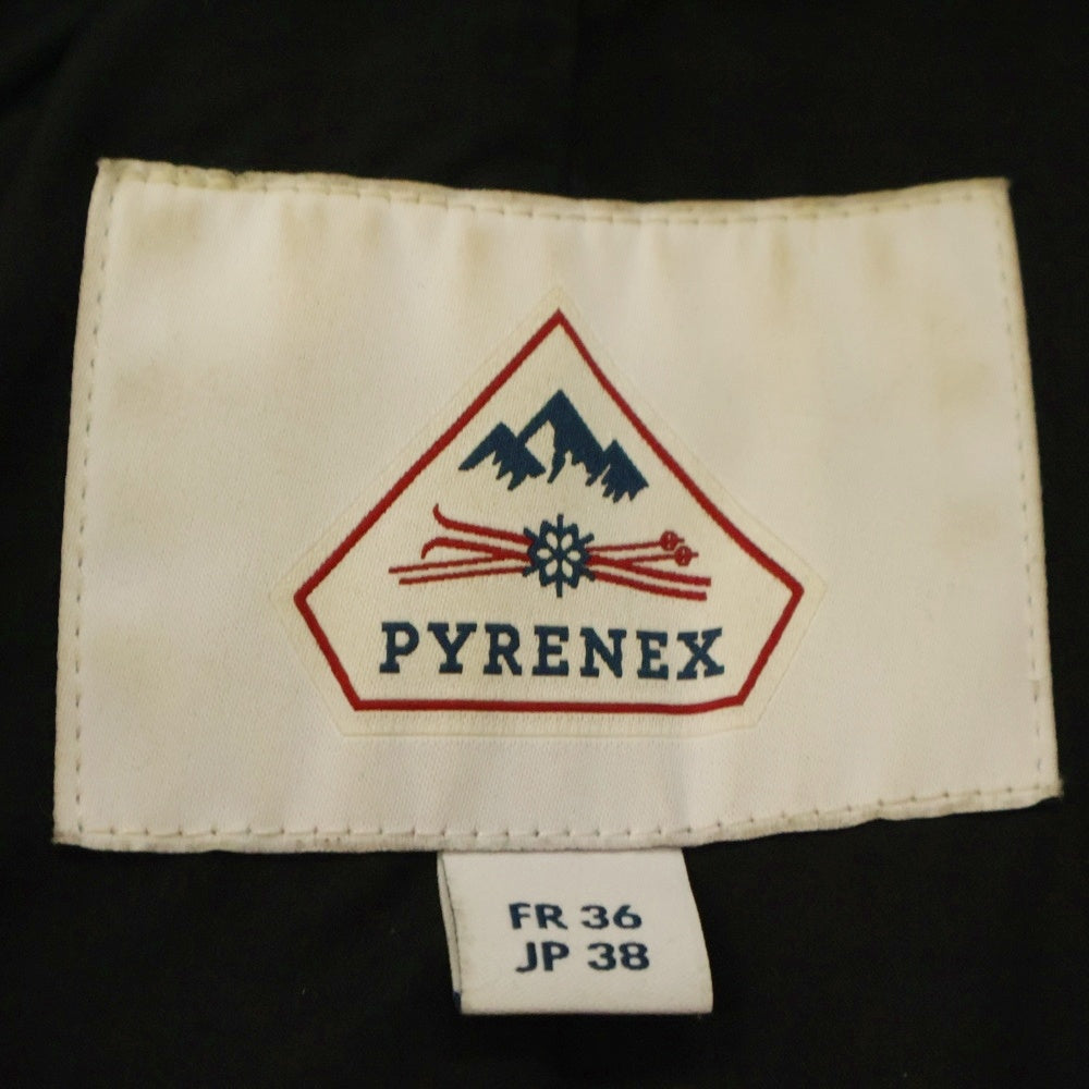 PYRENEX(ピレネックス) 22AW SPOUTNIC MINI RIPSTOP W21P2 スプートニック ミニリップストップ ダウンジャケット ブラック レディース