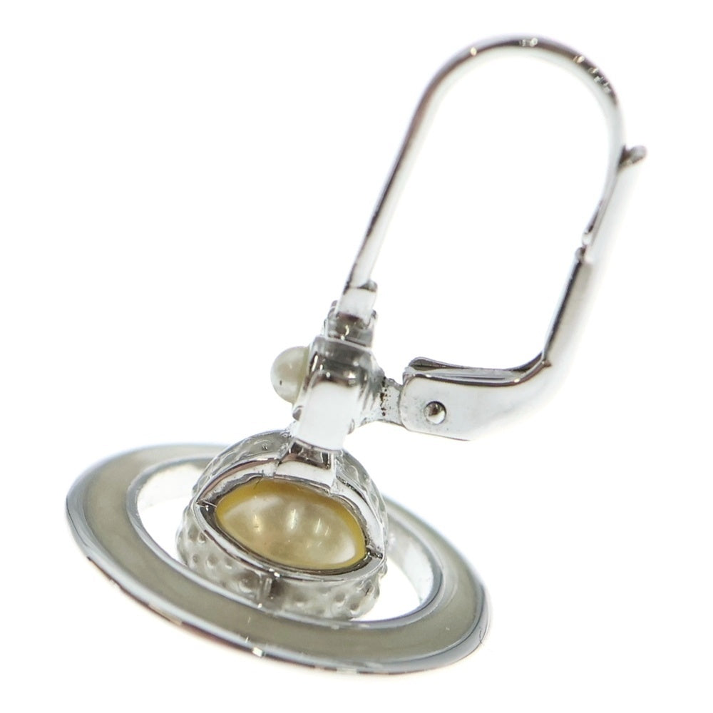 Vivienne Westwood(ヴィヴィアンウエストウッド) SIMONETTA EARRINGS 62020115 シモネッタ 立体オーブ フック型ピアス シルバー ※片耳のみ