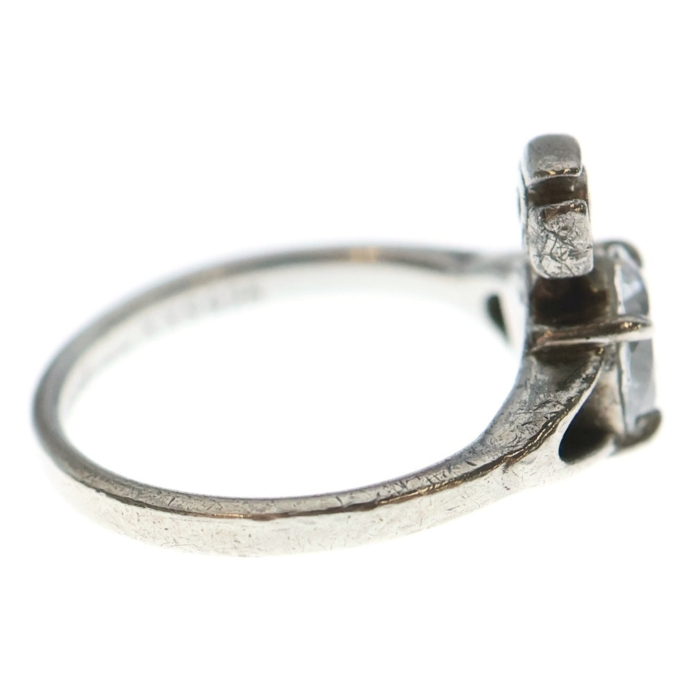 Vivienne Westwood(ヴィヴィアンウエストウッド) REINA オーブ レイナ ラインストーン ピンキーリング シルバー レディース