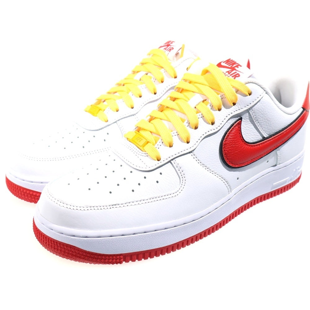 NIKE(ナイキ) AIR FORCE 1 LOW BY YOU エアフォース1 バイユー ローカットスニーカー ホワイト/レッド US10/28cm HF0659-900