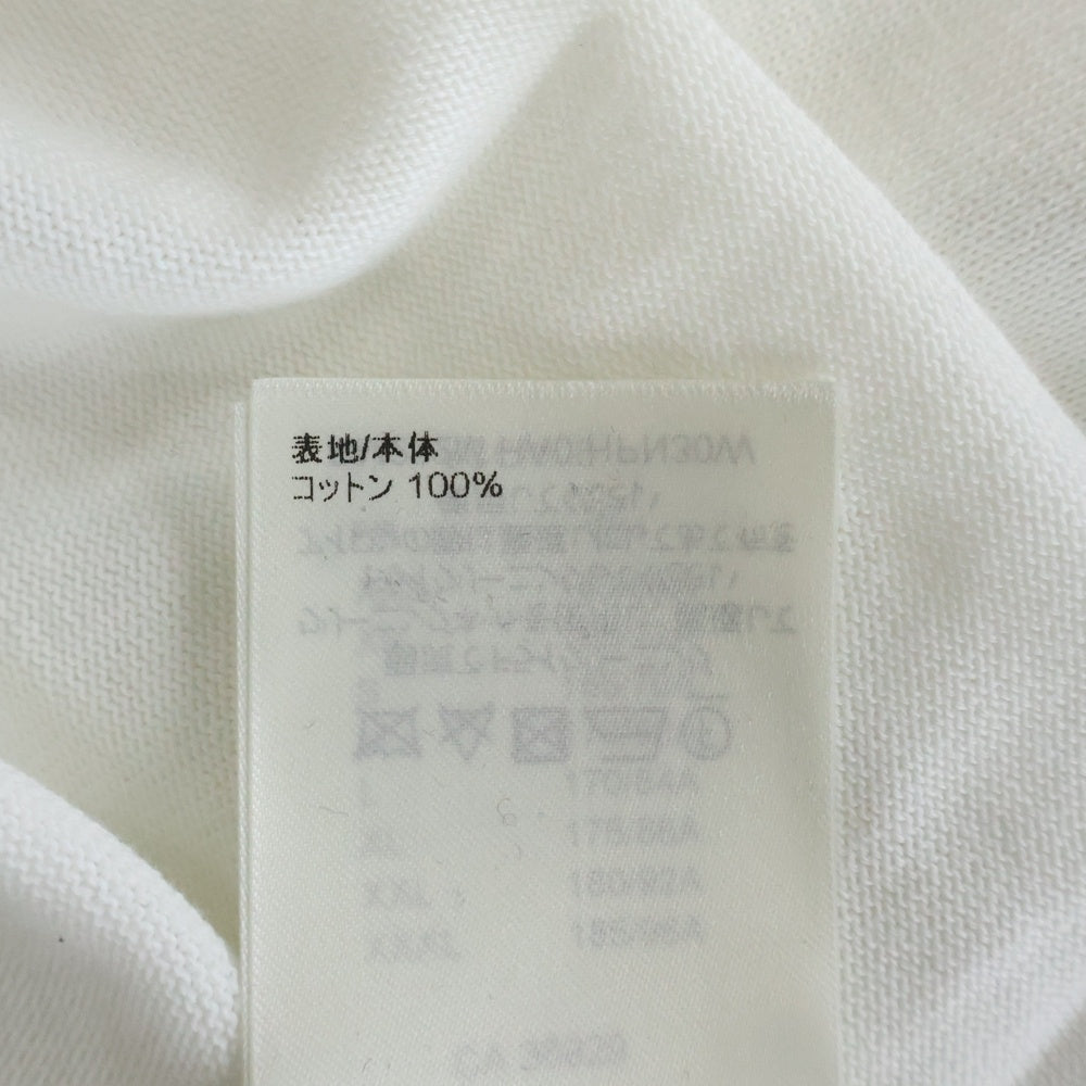 LOUIS VUITTON(ルイヴィトン) 23AW Logo Printed Tee フロントロゴデザイン クルーネック半袖Tシャツカットソー コットン ニット ホワイト RM232M HA0 HPN30W