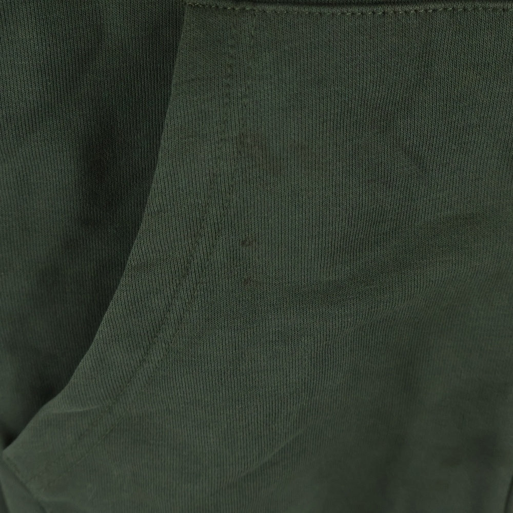 GIVENCHY(ジバンシィ) ビッグロゴ ジップアップ パーカー フーディ カーキ キッズ H25120 レディース