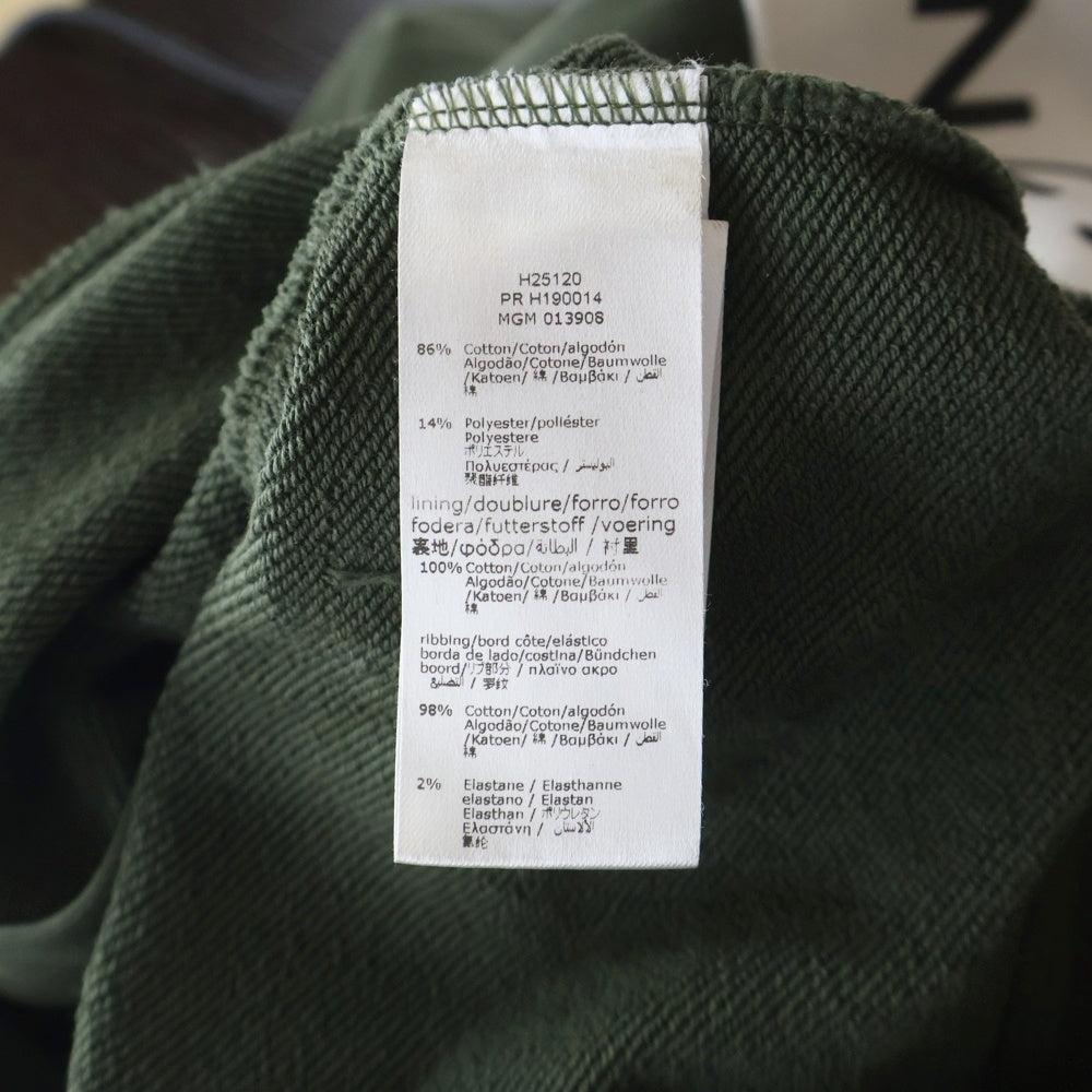 GIVENCHY(ジバンシィ) ビッグロゴ ジップアップ パーカー フーディ カーキ キッズ H25120 レディース