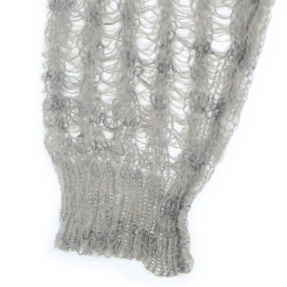 Acne Studios(アクネ ストゥディオズ) モヘア混 クルーネックニットセーター グレー レディース FN-WN-KNIT000327