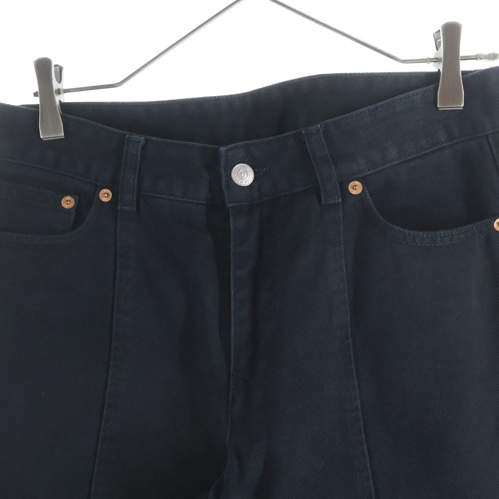 MM6 Maison Margiela(エムエムシックスメゾンマルジェラ) Boy Friend Denim Pants S62LB0050 センタージップ ボーイフレンドデニムパンツ ブラック