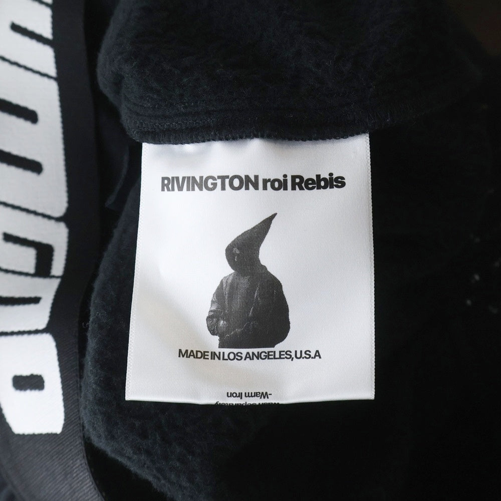 RIVINGTON roi Rebis(リヴィントンロイレビス ) ROMAN GUARD PANT ロマン ガード サルエルトラックパンツ ブラック