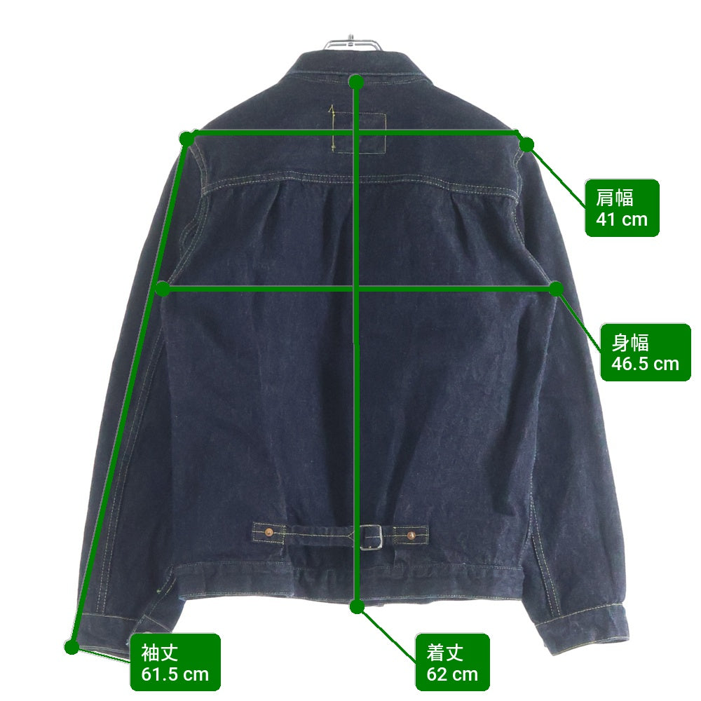 TCB JEANS(ティーシービー ジーンズ) S40's Jacket 大戦モデル ファースト Tバッグ デニムジャケット Gジャン インディゴ