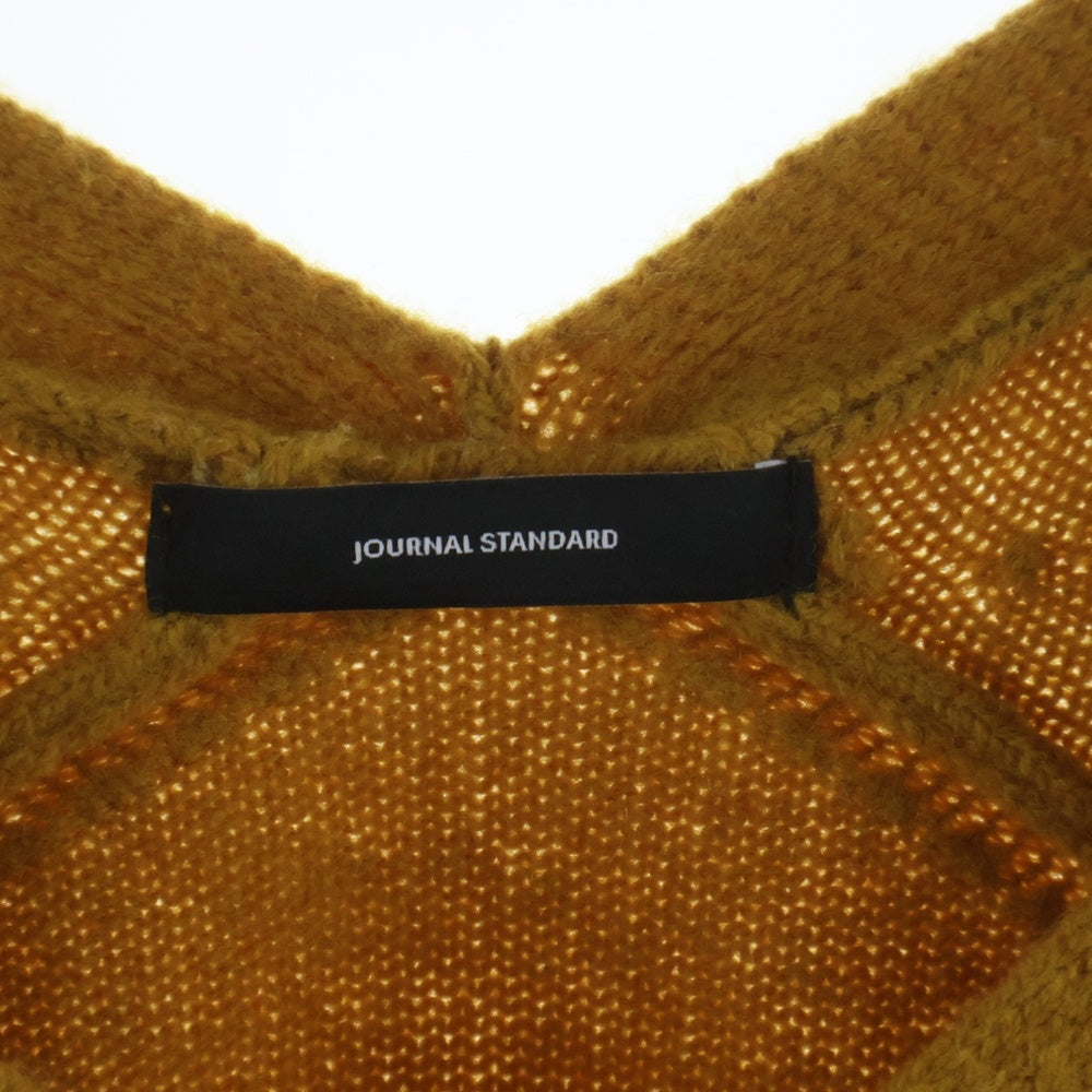 JOURNAL STANDARD(ジャーナルスタンダード) ウールVネックニットセーター マスタード レディース 18-080-400-3160-1-0