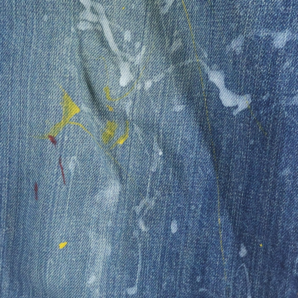 Levi's(リーバイス) 201 No.2 DENIM DEAD STOCK 20201 0020 1920年モデル 復刻 ボタン裏555 バレンシア工場 LVC リネンパッチ デニムパンツ ジーンズ インディゴ