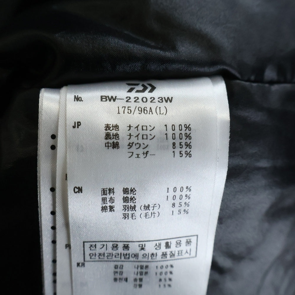DAIWA PIER39(ダイワ ピアサーティナイン) TECH CLIMBERS DOWN JACKET BW-22023W テック クライバーズ ダウンジャケット ブラック