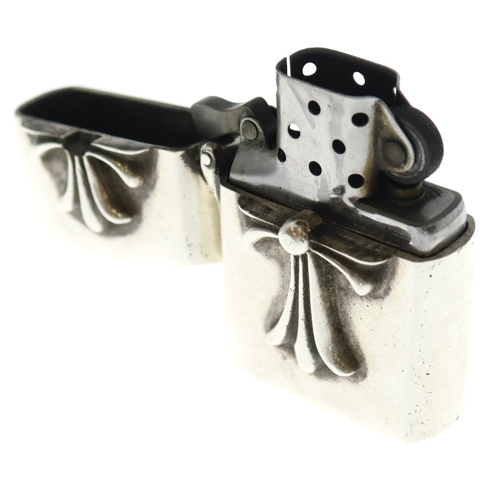 CHROME HEARTS(クロムハーツ) ZIPPO LIGHTERZ-V1 V1スモール CHクロス ジッポライター シルバー BCA398