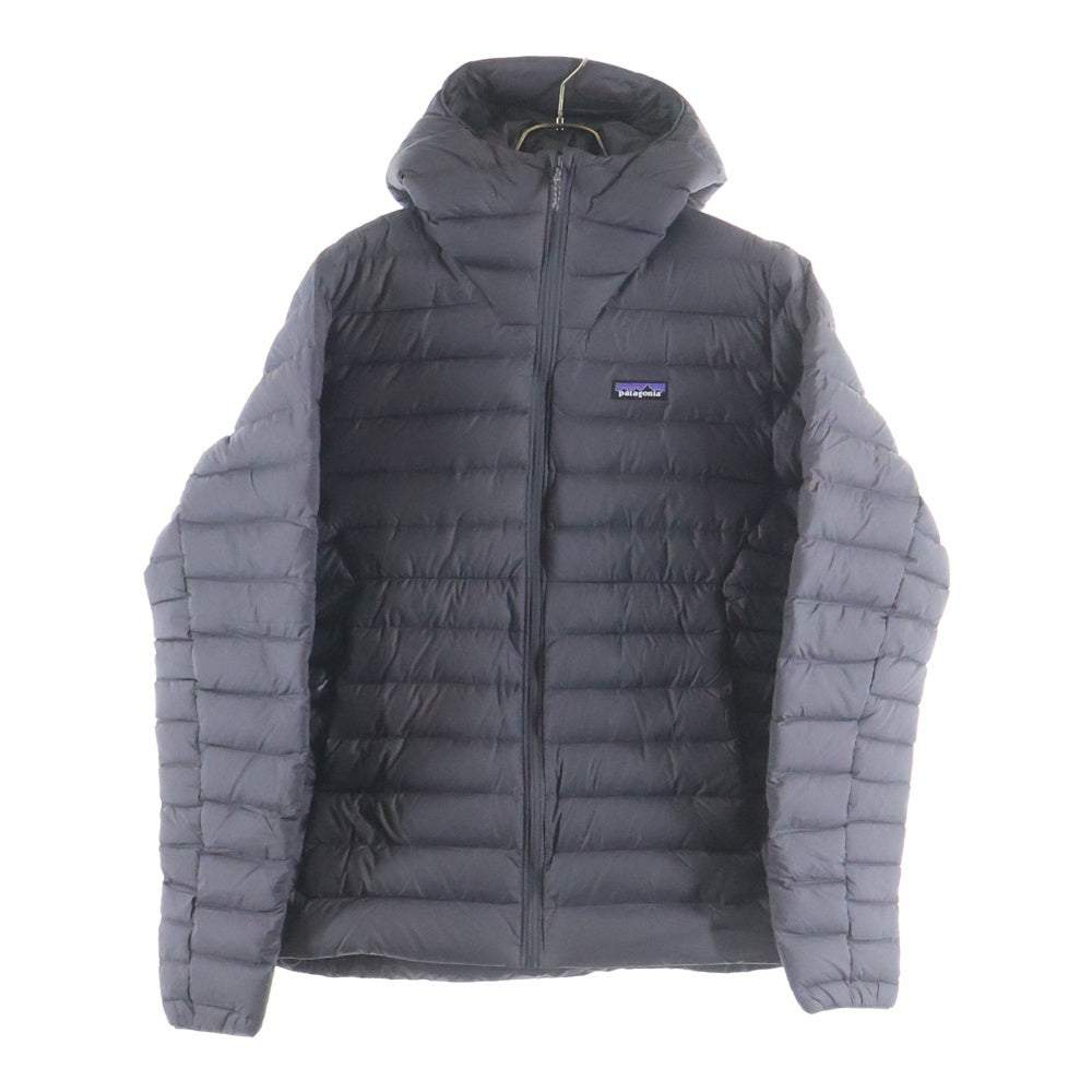 PATAGONIA(パタゴニア) 25AW M'S DOWN SWEATER HOODY ロゴ ダウンジャケット フーディ グレー 84702FA25