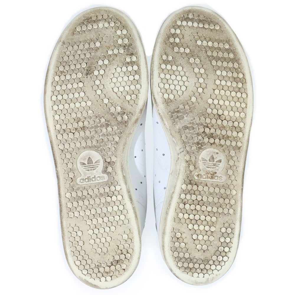 adidas(アディダス) STAN SMITH スタンスミス レザー ローカットスニーカー シューズ ホワイト/グリーン US7.5/25.5cm CQ2871