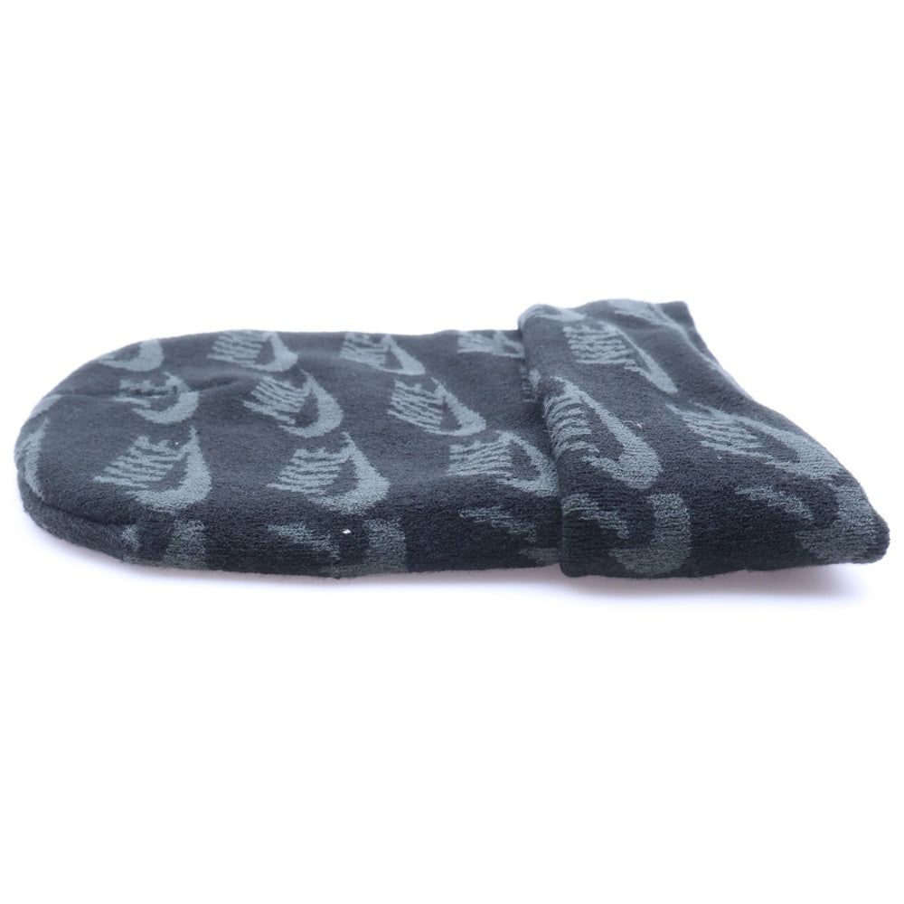 SUPREME(シュプリーム) 21SS ×NIKE Jacquard Logos Beanie DC4110-010 ナイキ ジャガードロゴビーニー ニット帽 ニットキャップ ブラック