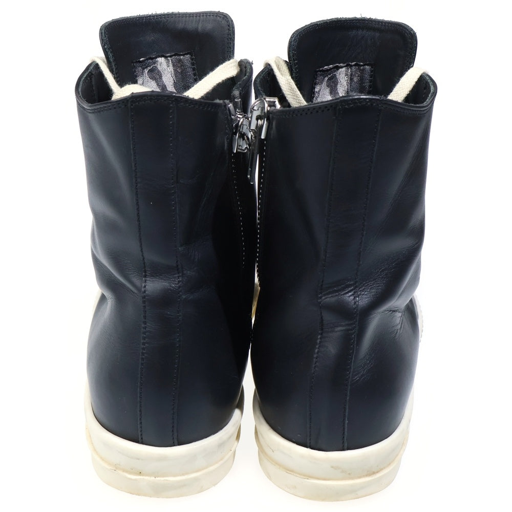Rick Owens(リックオウエンス) SNEAKERS RU02C7890 LPO スニーカーズ レザー ハイカットスニーカー ブラック