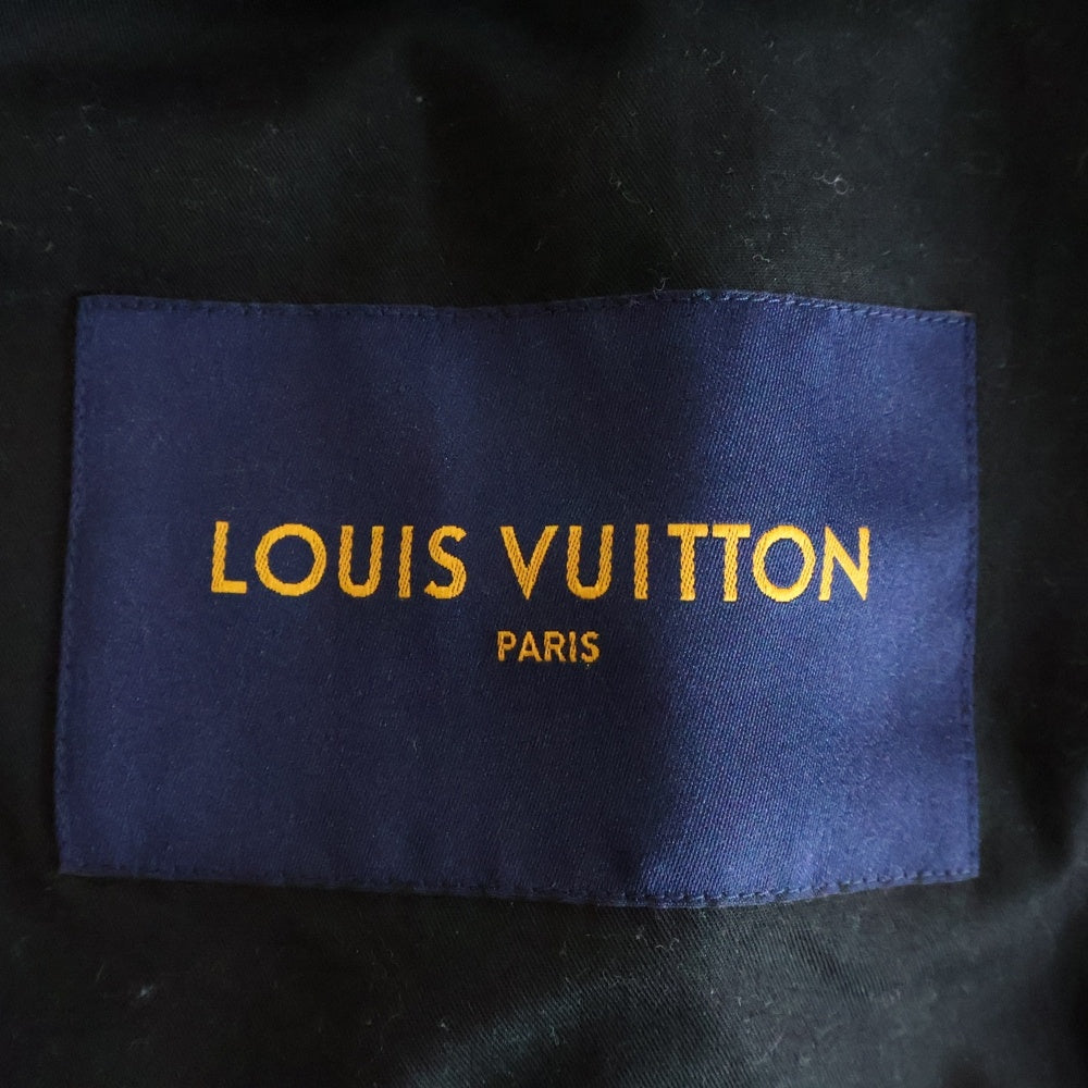 LOUIS VUITTON(ルイヴィトン) 23SS モノグラム エンボス ユーティリティ レザージャケット ブラック HIL46EQXS