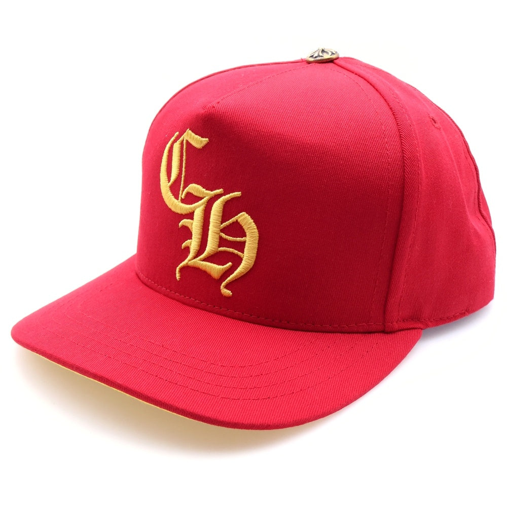 CHROME HEARTS(クロムハーツ) CH BASEBALL Trucker Cap トラッカーキャップ ベースボールキャップ 帽子 レッド/イエロー