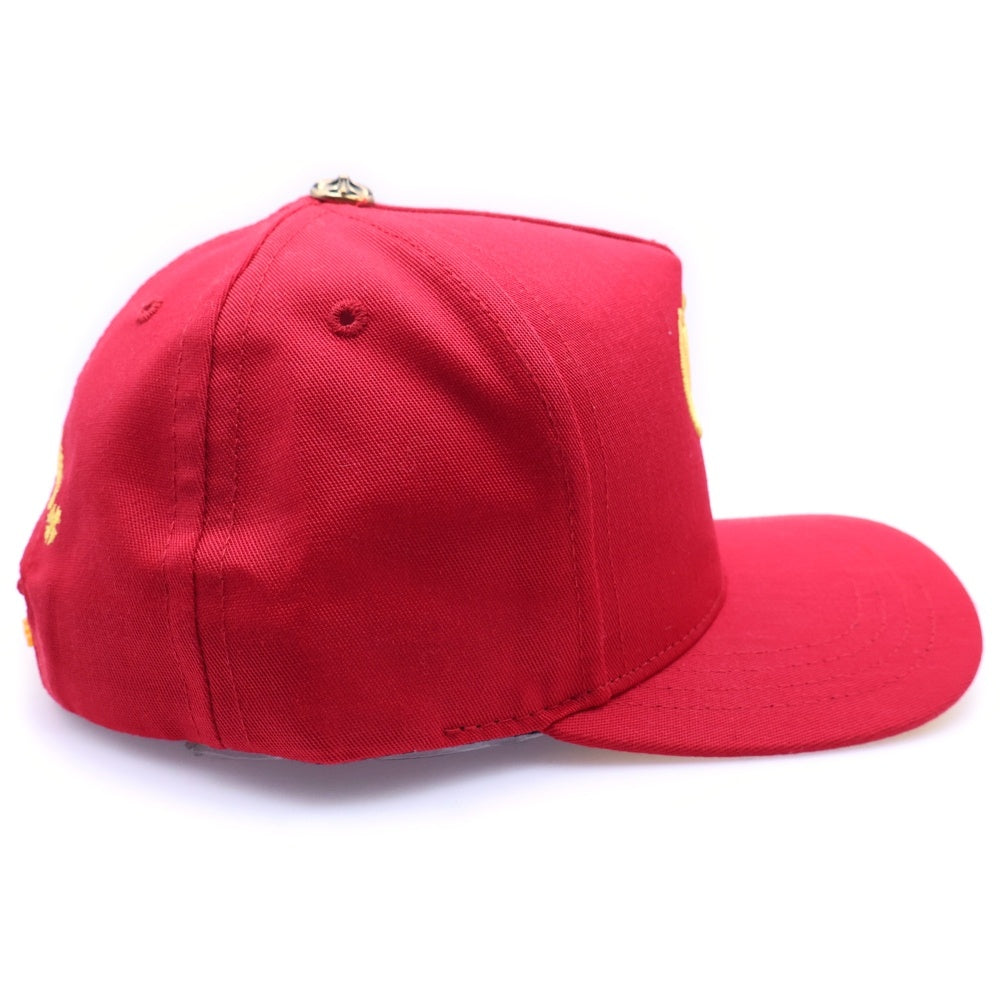 CHROME HEARTS(クロムハーツ) CH BASEBALL Trucker Cap トラッカーキャップ ベースボールキャップ 帽子 レッド/イエロー