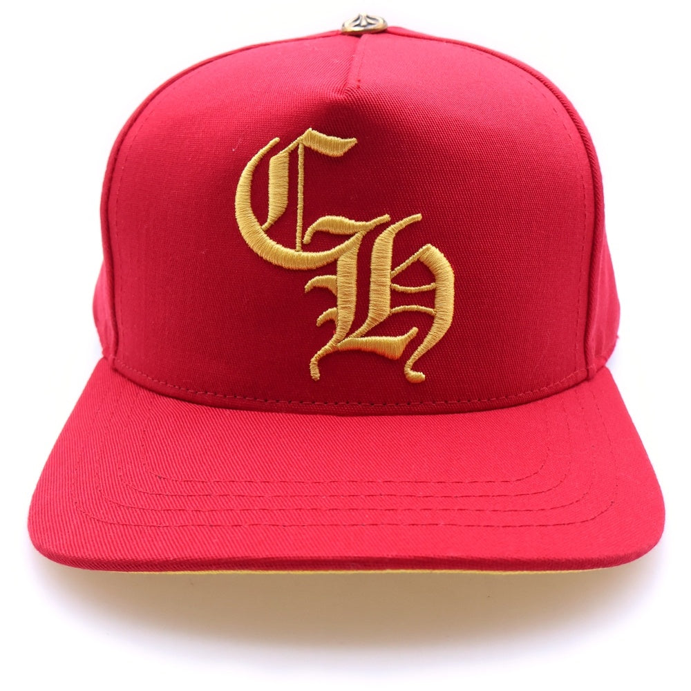 CHROME HEARTS(クロムハーツ) CH BASEBALL Trucker Cap トラッカーキャップ ベースボールキャップ 帽子 レッド/イエロー