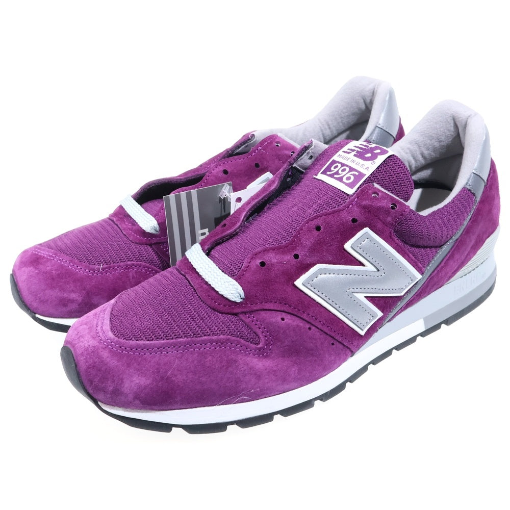 New Balance(ニューバランス) 996 MADE IN U.S.A. width D PURPLE M996CRB スウェードローカットスニーカー パープル US9.5/27.5cm