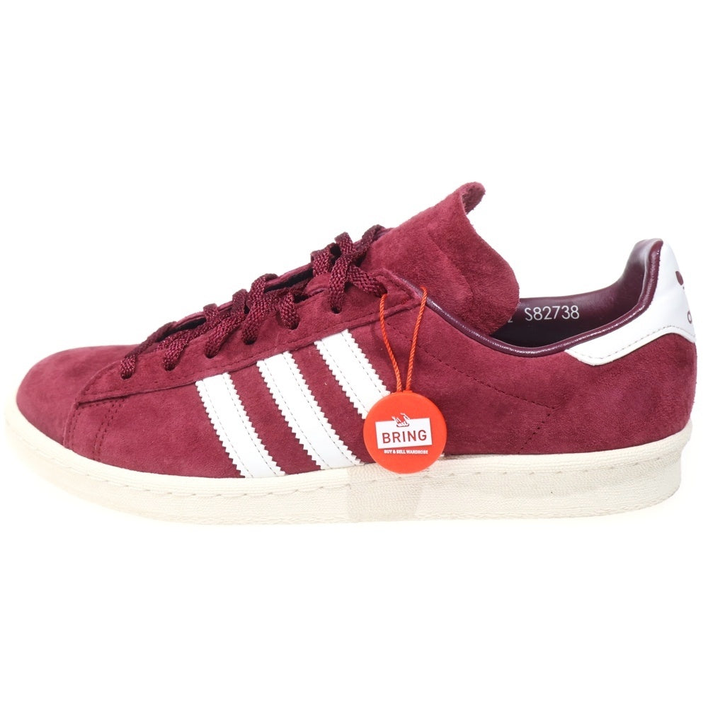 adidas(アディダス) CAMPUS 80s JP PACK VNTG S82738 キャンパス ジャパンパック ヴィンテージ ローカットスニーカー ワインレッド US9/27cm