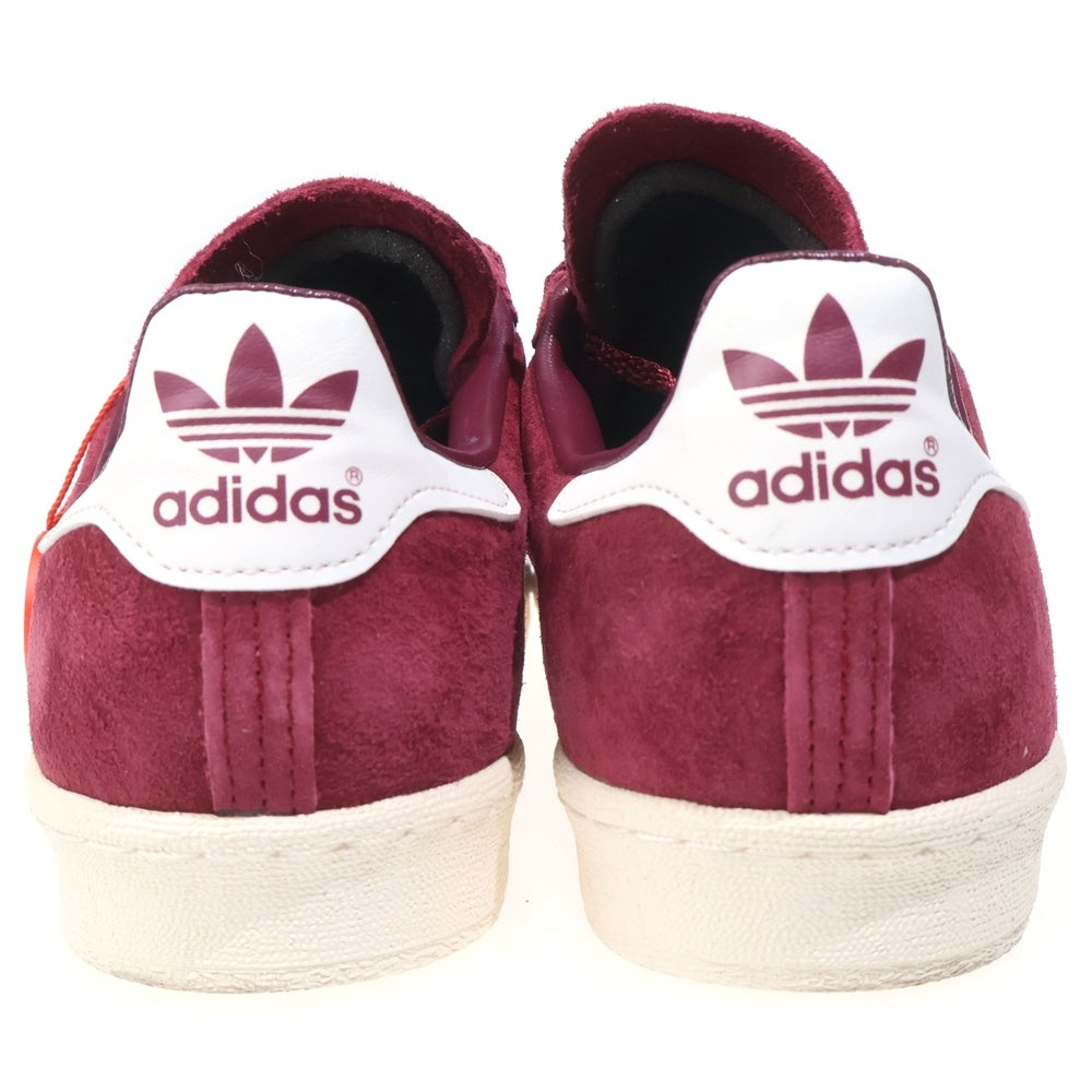 adidas(アディダス) CAMPUS 80s JP PACK VNTG S82738 キャンパス ジャパンパック ヴィンテージ ローカットスニーカー ワインレッド US9/27cm
