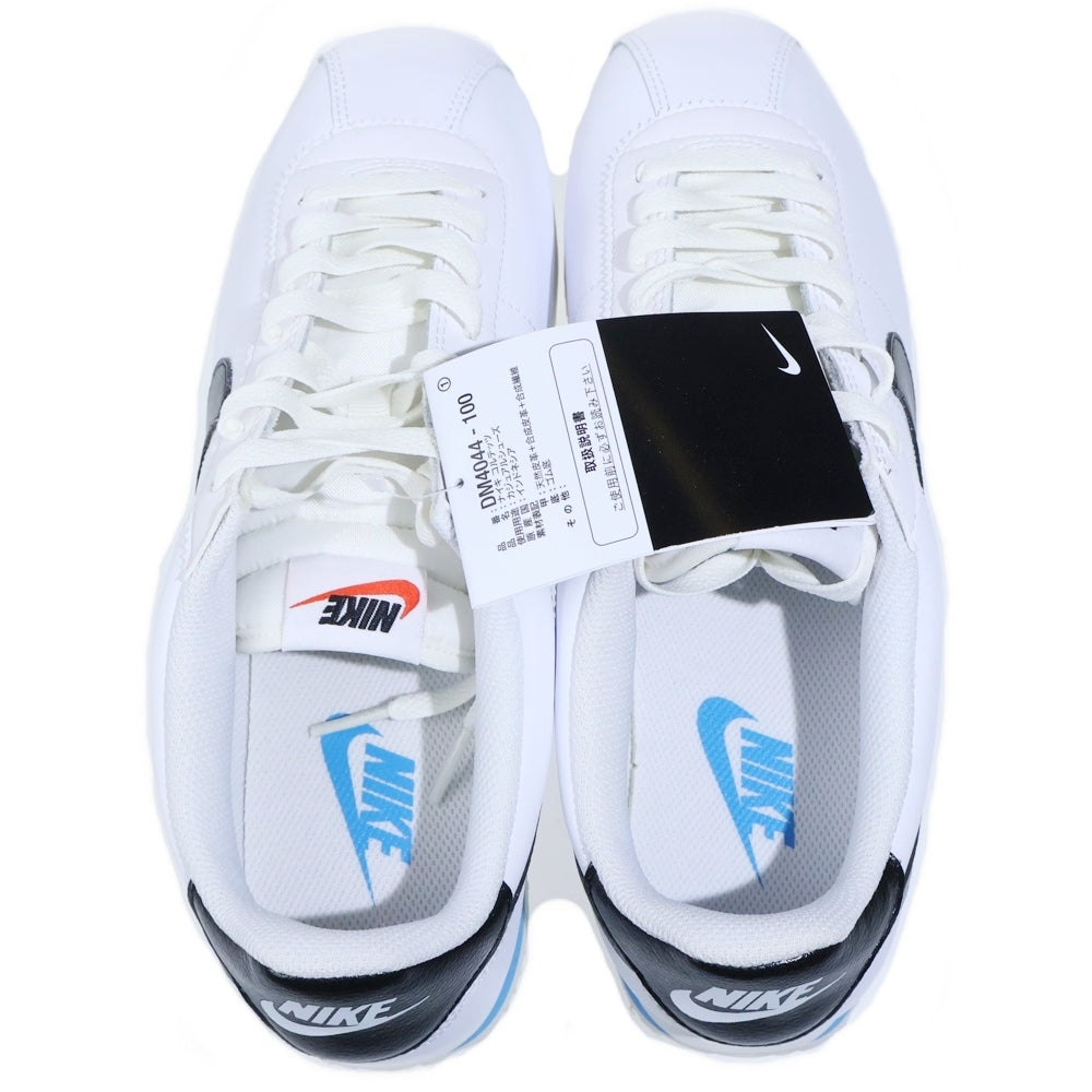 NIKE(ナイキ) Cortez White and Black DM4044-100 コルテッツ ローカットスニーカー ブラック/ホワイト US9/27cm