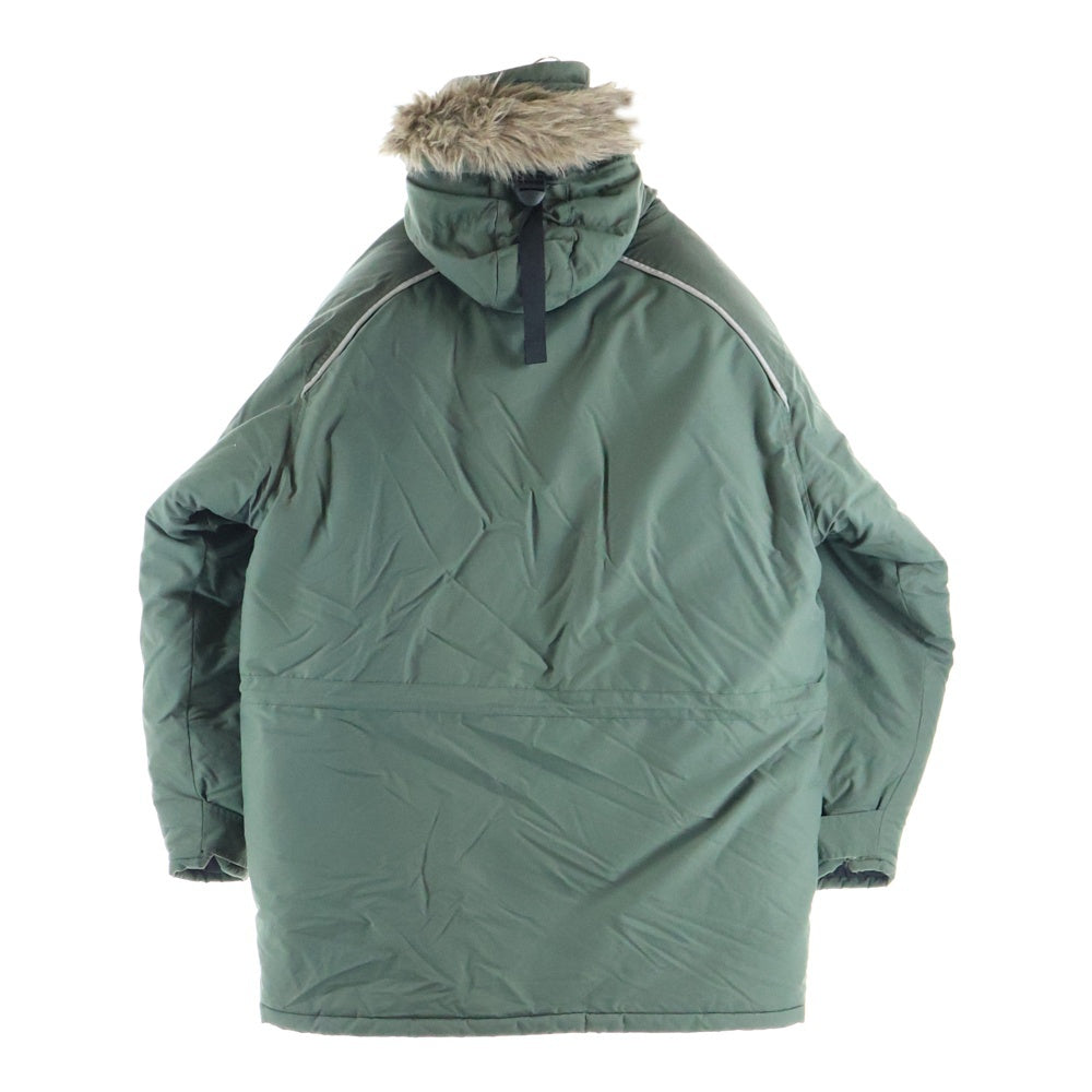 NIKE ACG(ナイキエーシージー) 00S N-3Bダウンパーカ マルチポケット フードファー付きダウンジャケット カーキ F1-YNG