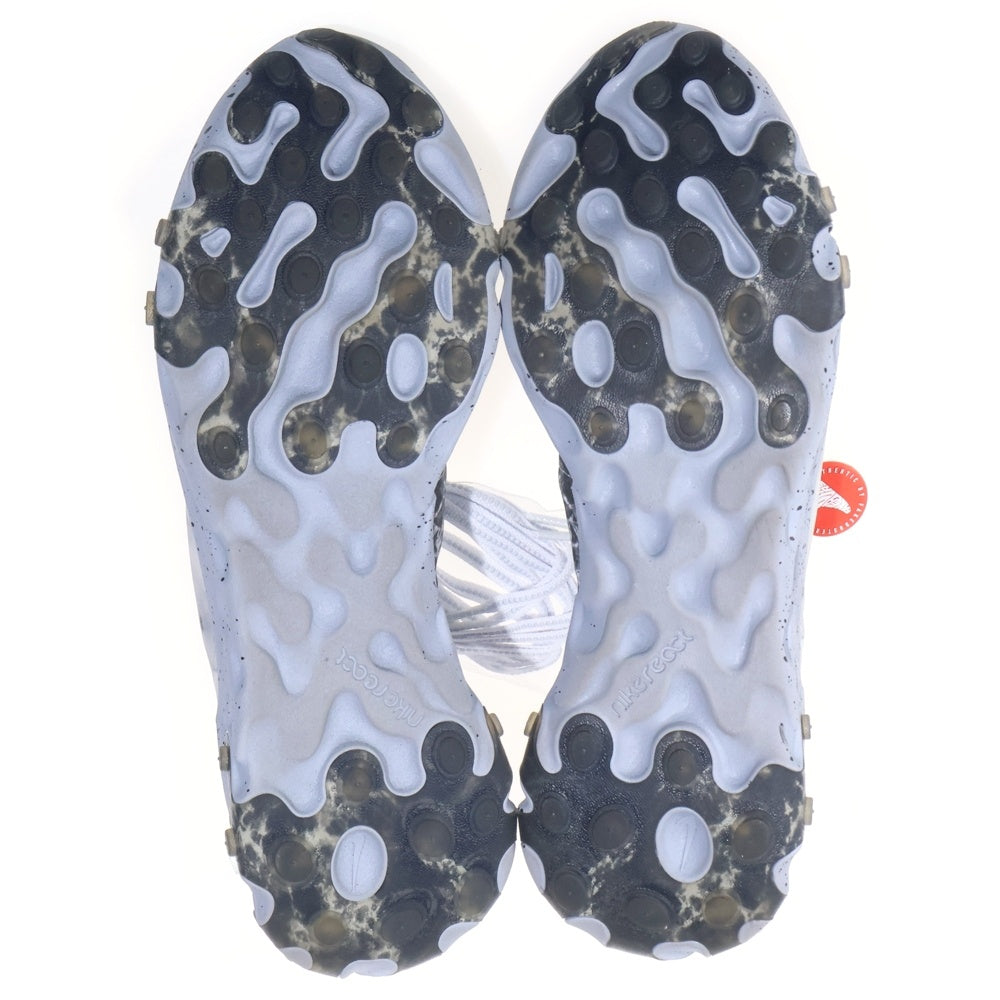 NIKE(ナイキ) ×KENDRICK LAMA REACT ELEMENT 55 CJ3312-001 リアクト エレメント55 ローカットスニーカー ホワイト US9.5/27.5cm