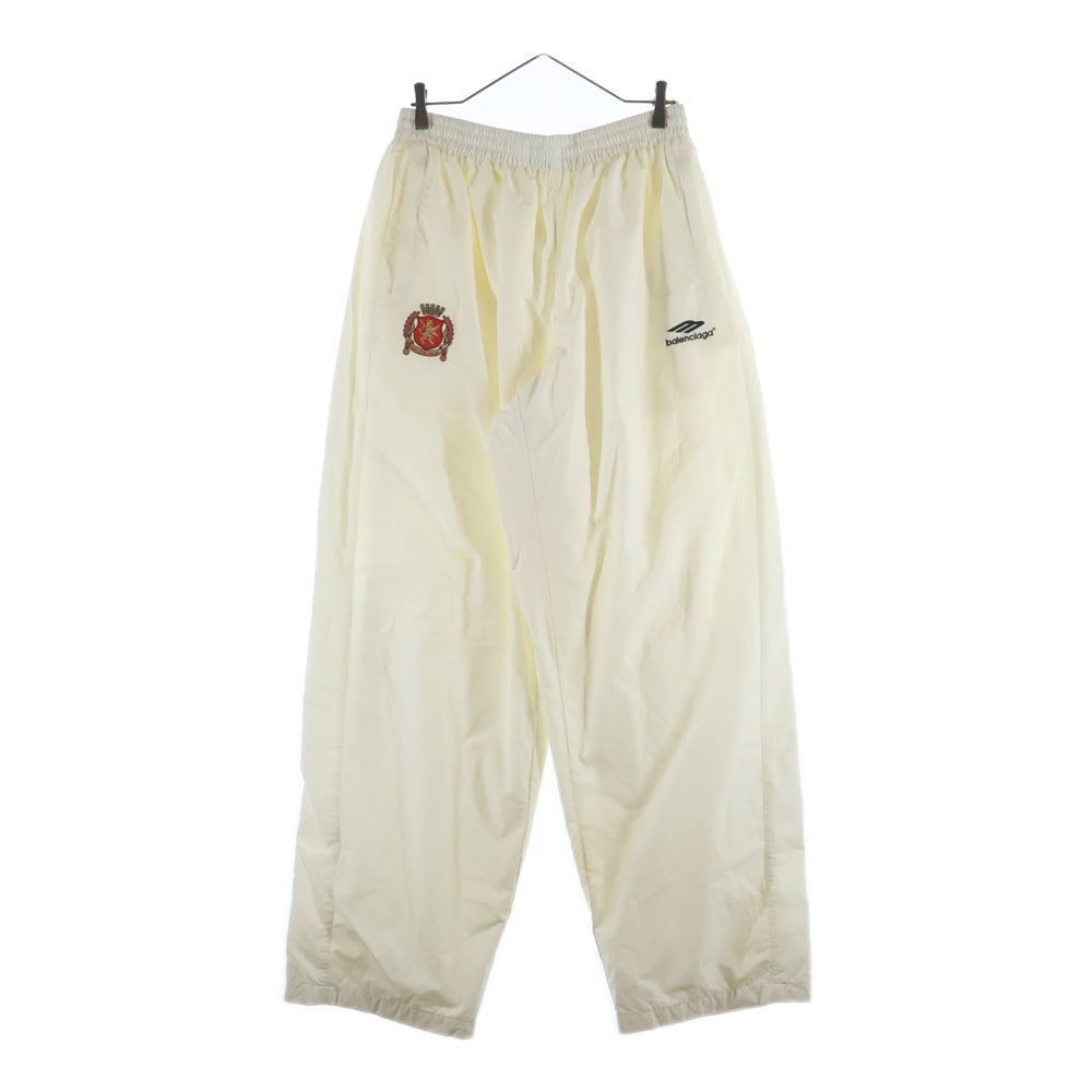 BALENCIAGA(バレンシアガ) 24SS PARIS SOCCER TRACKPANT ナイロン トラックパンツ ホワイト 780874 TPQ38