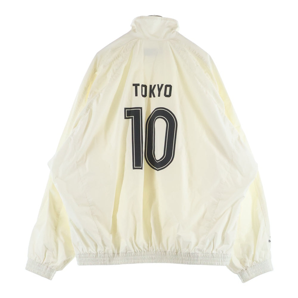 BALENCIAGA(バレンシアガ) 24SS PARIS SOCCER TRACKJACKET ナイロン トラックジャケット ホワイト 780891 TPQ38